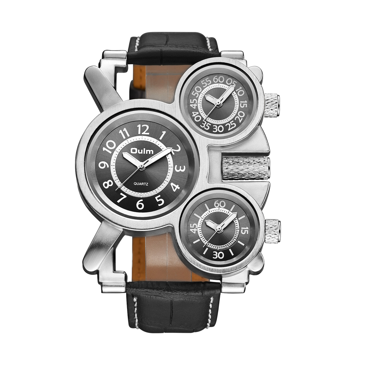 歐美經典熱銷男士手表時尚多時區外貿腕表HP1167